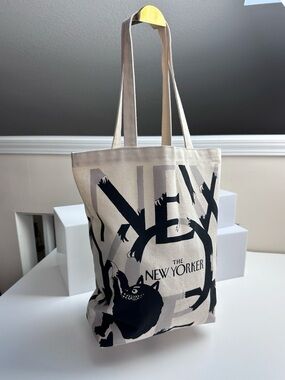 The New Yorker 100th Anniversary "Monster" Canvas Tote Bag Edward Steed